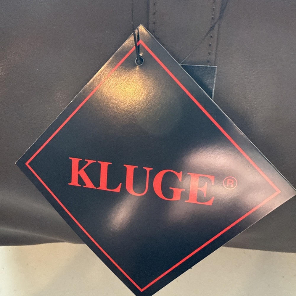 Kluge Genuine Cowhide Leather Rolling duffel Carry-On Bag $199 Used Once - Picture 5 of 14